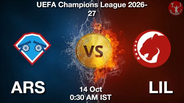 ARS vs LIL Match Previews and Football Tips