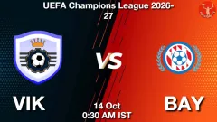 VIK vs BAY Match Result