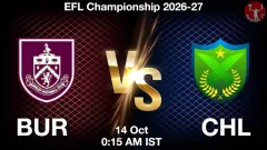 BUR vs CHL Match Result