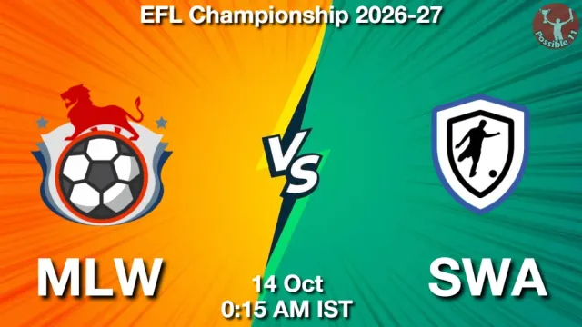 MLW vs SWA ड्रीम11 भविष्यवाणी, फैंटेसी फुटबॉल टीम - 14 अक्टूबर 2026