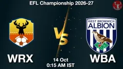 WRX vs WBA Match Result
