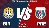 BIR vs PRE Dream11 Prediction, Preview & Updates - <small>Wed, 14 Oct 12:30 AM IST</small>
