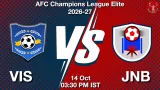 VIS vs JNB Dream11 Prediction, Preview & Updates - <small>Wed, 14 Oct 03:30 PM IST</small>