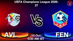 AVL vs FEN Match Result