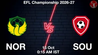 NOR vs SOU NOR vs SOU - EFL Championship