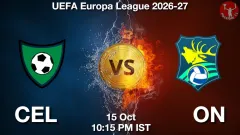 CEL vs ON Match Result