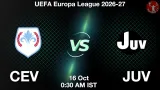 CEV vs JUV Dream11 Prediction, Preview & Updates - <small>Fri, 16 Oct 12:30 AM IST</small>