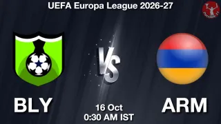BLY vs ARM BLY vs ARM - UEFA Europa