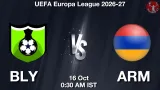 BLY vs ARM Dream11 Prediction, Preview & Updates - <small>Fri, 16 Oct 12:30 AM IST</small>