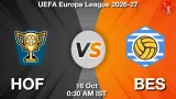 HOF vs BES Dream11 Prediction, Preview & Updates - <small>Fri, 16 Oct 12:30 AM IST</small>