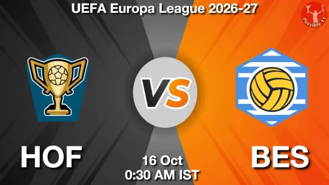HOF vs BES Match Previews and Football Tips