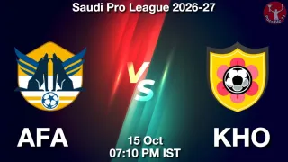 AFA vs KHO - Saudi Pro