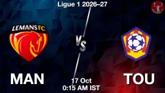 MAN vs TOU Match Result