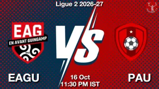 EAGU vs PAU EAGU vs PAU - Ligue 2