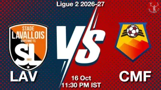 LAV vs CMF LAV vs CMF - Ligue 2