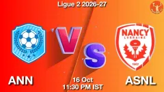 ANN vs ASNL Match Result