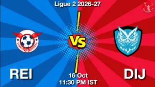 REI vs DIJ - Ligue 2