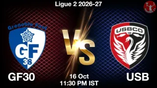 GF30 vs USB - Ligue 2
