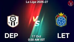 DEP vs LET Match Result