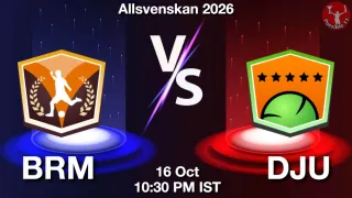 BRM vs DJU BRM vs DJU - Allsvenskan 2026