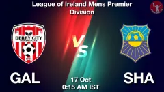 GAL vs SHA Match Result
