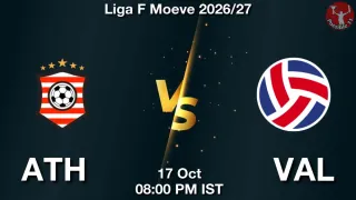 ATH vs VAL - Liga F