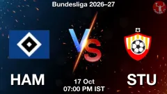 HAM vs STU Match Result