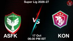 ASFK vs KON Match Result