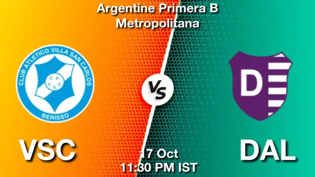 VSC vs DAL Match Previews and Football Tips