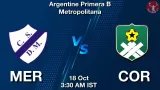 MER vs COR Dream11 Prediction, Preview & Updates - <small>Sun, 18 Oct 03:30 AM IST</small>