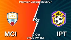 MCI vs IPT Match Result