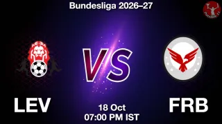 LEV vs FRB - Bundesliga 2026–27
