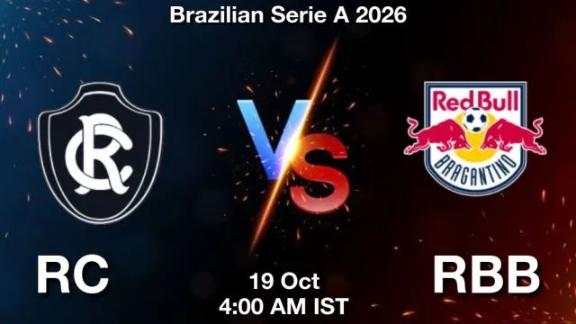 RC vs RBB ड्रीम11 भविष्यवाणी, फैंटेसी फुटबॉल टीम - 19 अक्टूबर 2026