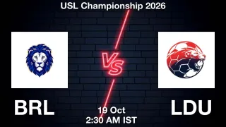 BRL vs LDU - USL Championship