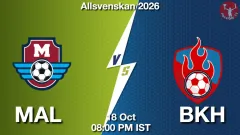 MAL vs BKH Match Result