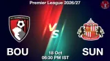 BOU vs SUN Dream11 Prediction, Preview & Updates - <small>Sun, 18 Oct 06:30 PM IST</small>