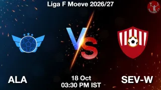 ALA vs SEV-W ALA vs SEV-W - Liga F