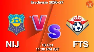 NIJ vs FTS NIJ vs FTS - Eredivisie 2026–27