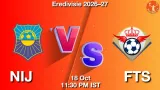 NIJ vs FTS Dream11 Prediction, Preview & Updates - <small>Sun, 18 Oct 11:30 PM IST</small>
