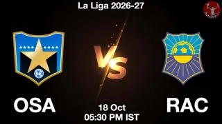 OSA vs RAC OSA vs RAC - La Liga