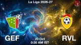 GEF vs RVL Dream11 Prediction, Preview & Updates - <small>Tue, 20 Oct 12:30 AM IST</small>
