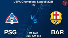 PSG vs BAR Match Result