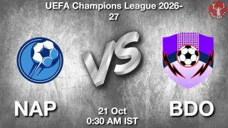 NAP vs BDO - UEFA Champions