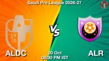 ALDC vs ALR Dream11 Prediction - <small>Tue, 20 Oct 08:30 PM IST</small>