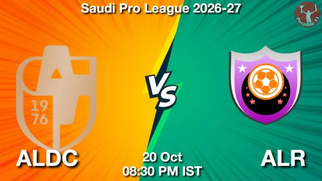ALDC vs ALR ड्रीम11 भविष्यवाणी, फैंटेसी फुटबॉल टीम - 20 अक्टूबर 2026