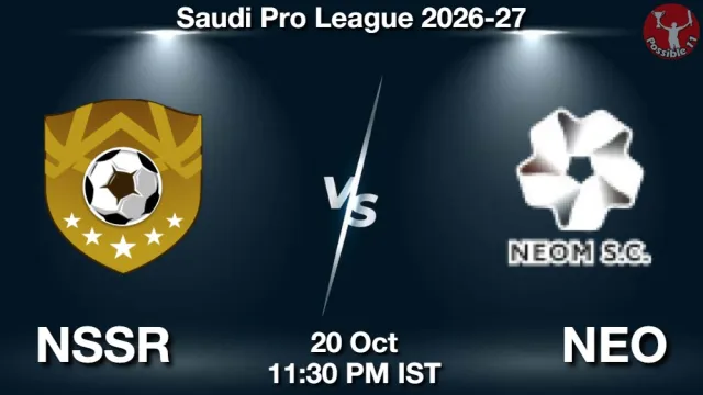 NSSR vs NEO ड्रीम11 भविष्यवाणी, फैंटेसी फुटबॉल टीम - 20 अक्टूबर 2026