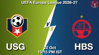 USG vs HBS USG vs HBS - UEFA Europa