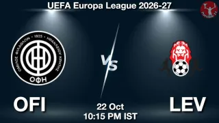 OFI vs LEV - UEFA Europa