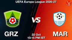 GRZ vs MAR Match Result