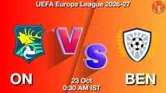 ON vs BEN Match Result